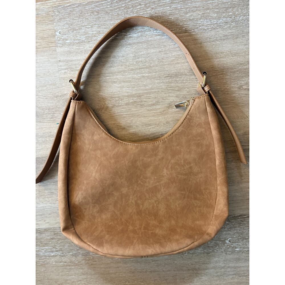 4th & Reckless Una Faux Suede Crescent Bags